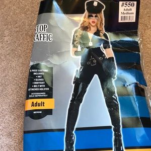 Halloween costume cop size medium